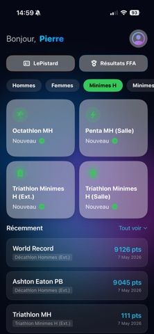 CombinedEvents.Calculator iPhone screenshot