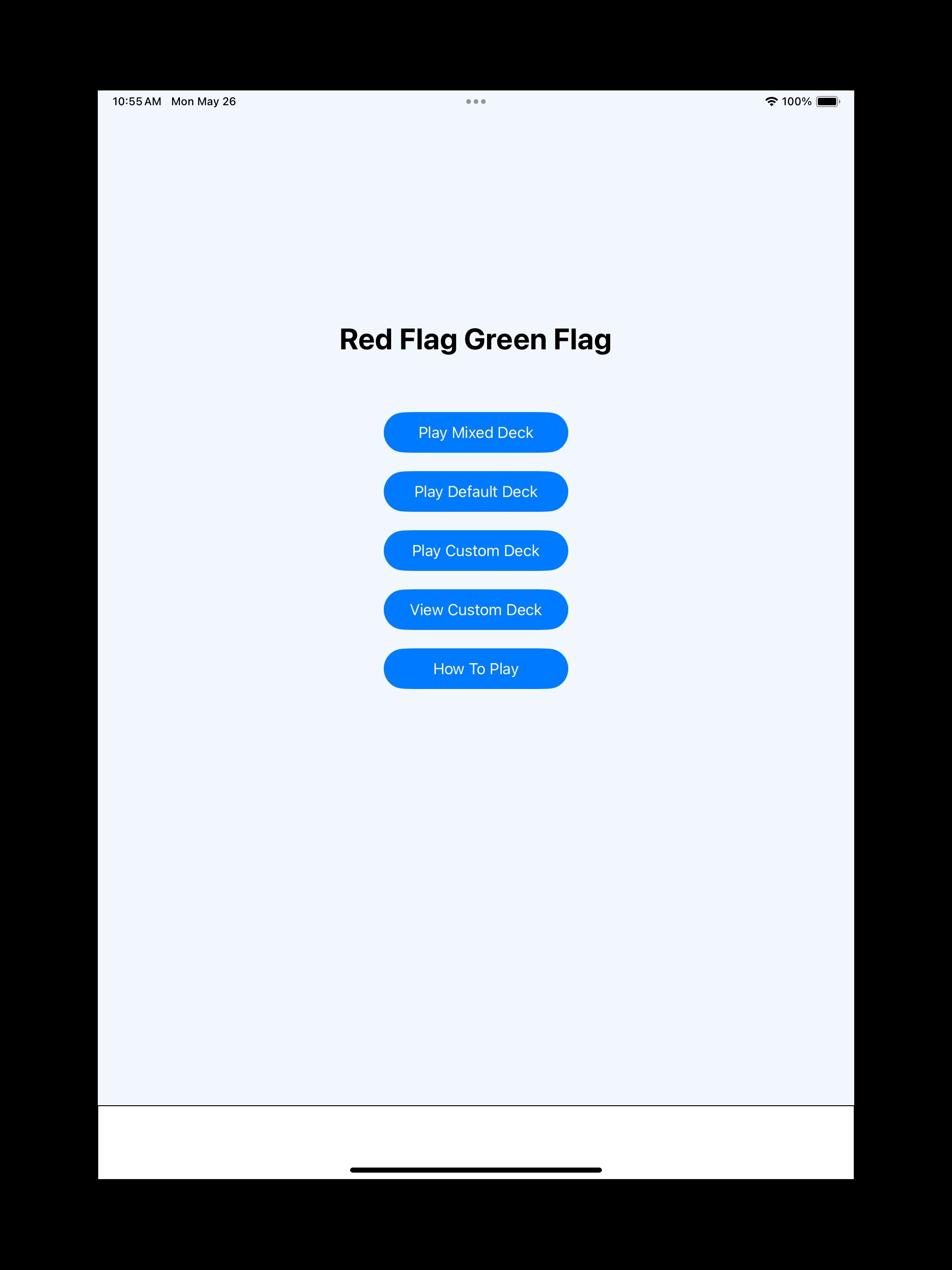 Red Flag Green Flag
