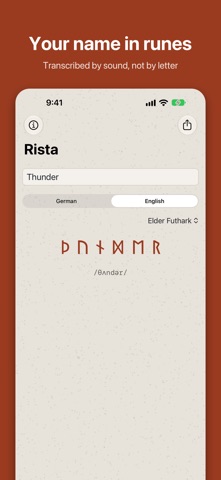 Rista: Runes & Ogham screenshot 1
