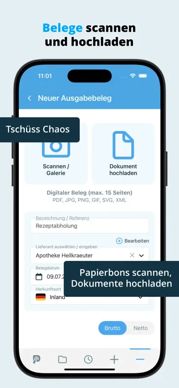 Papierkram.de screenshot 4 of 9
