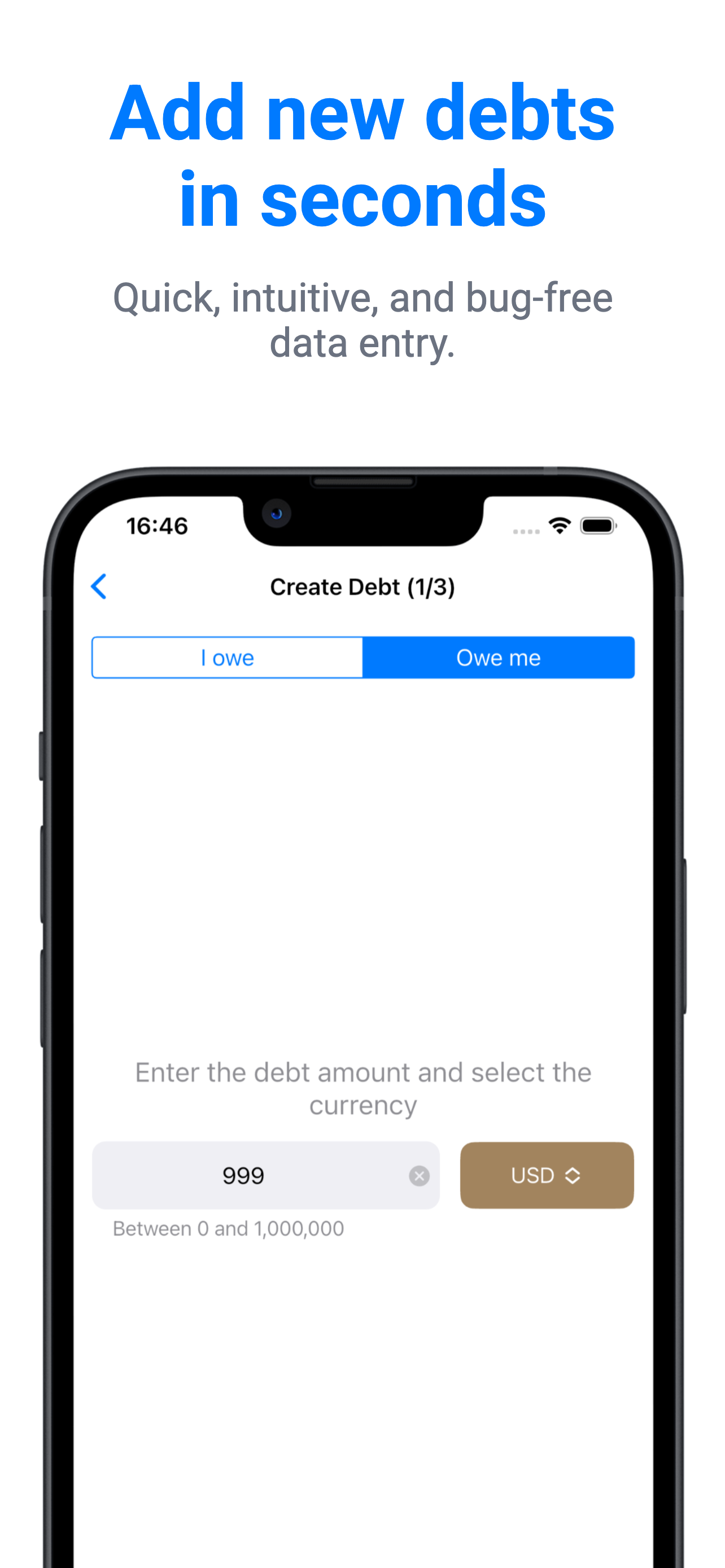 OweTracker screenshot 3