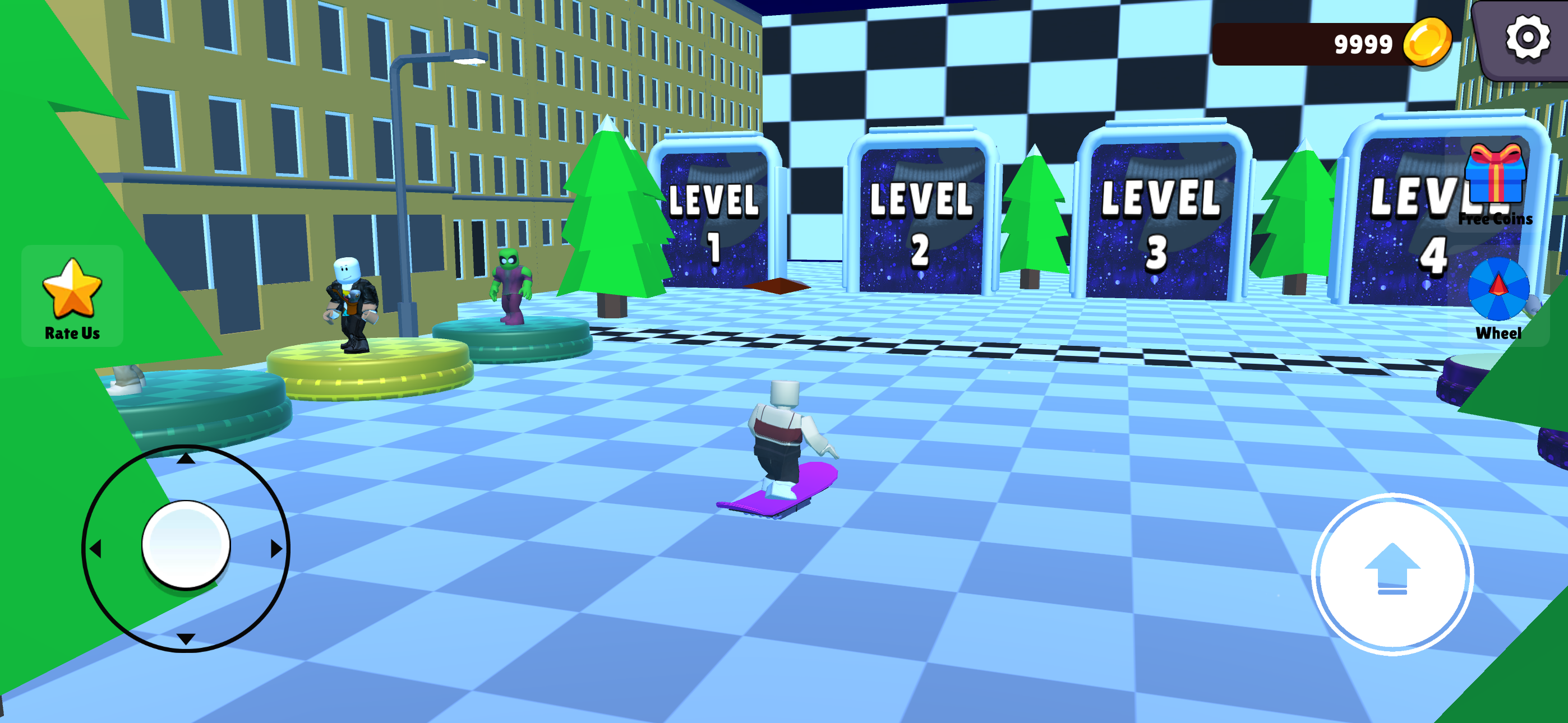 Obby But On A SnowBoard