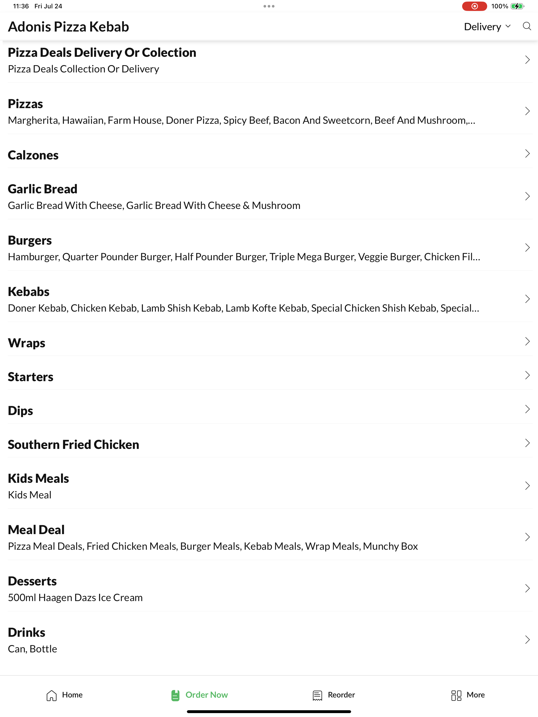 Adonis Pizza Kebab, screenshot 7