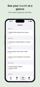 Bramble: Content Planner screenshot