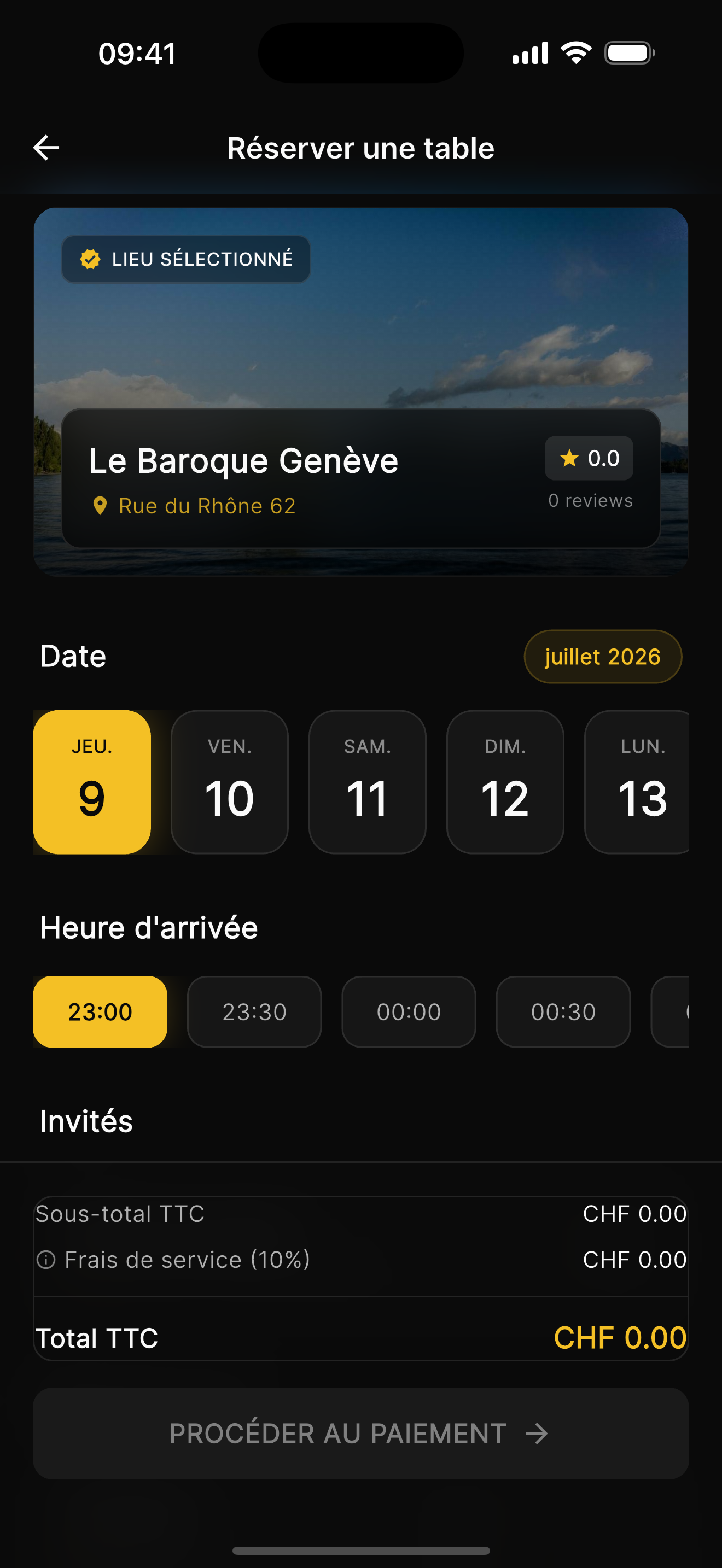 Noche App screenshot 3