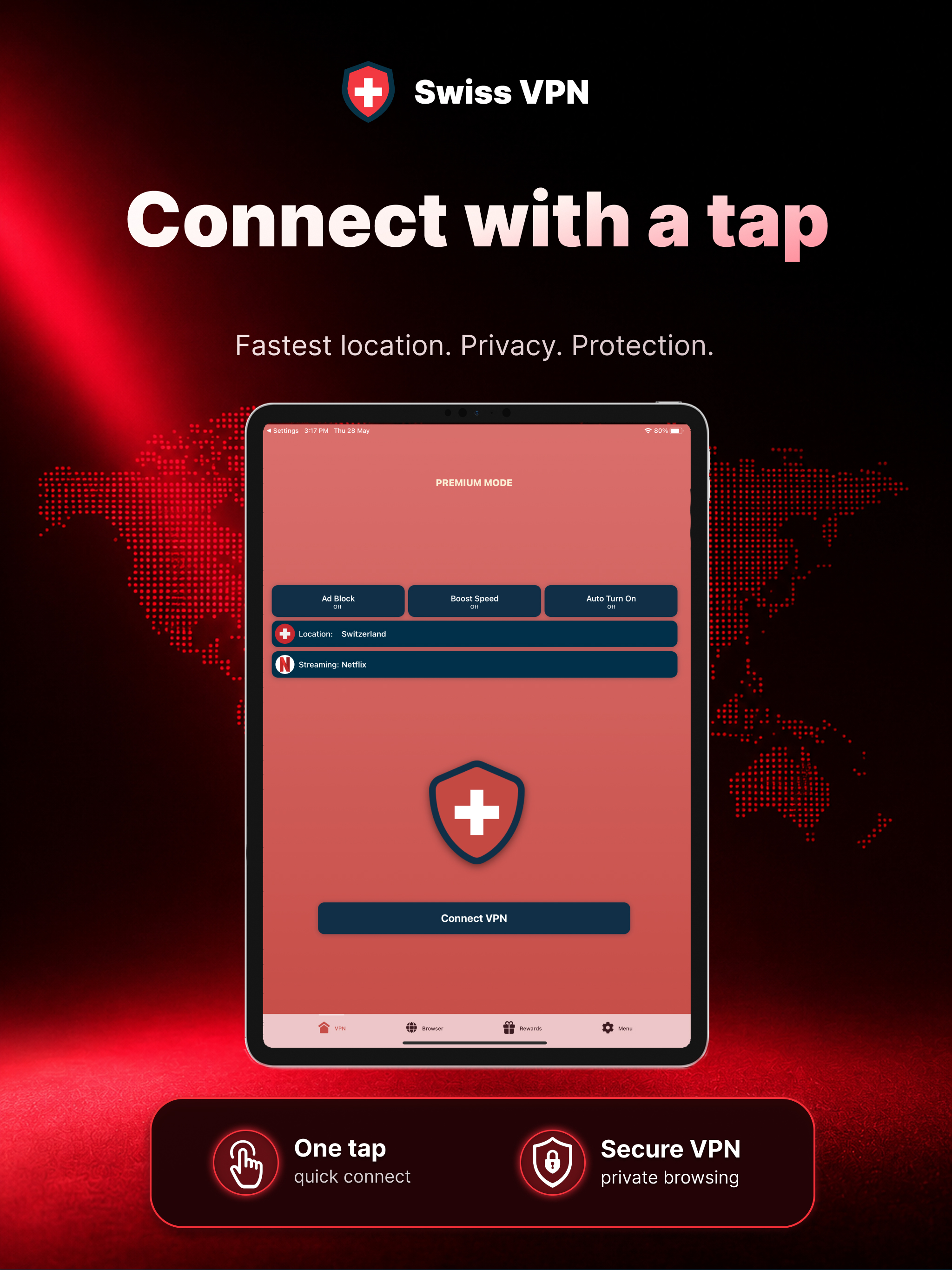 Swiss VPN: Fast & Secure Proxy screenshot 9