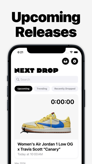 Next Drop: Sneaker Releases Screenshot