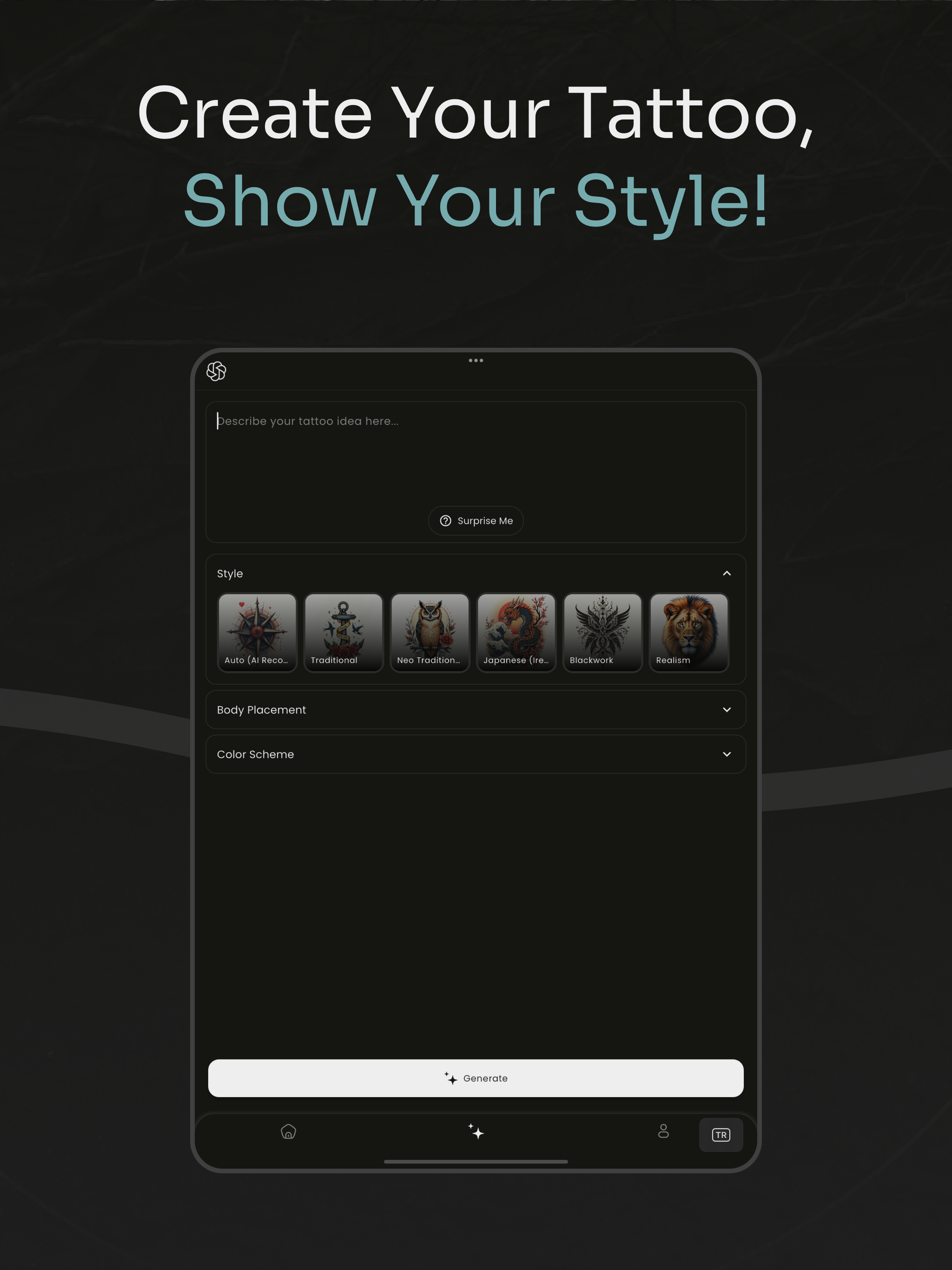 Tattoo AI: Tattoo Designs App