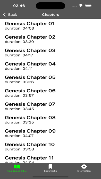 BibleKJV: The King James Bible Screenshot