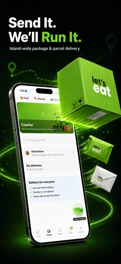 Screenshot 4 di 6 di Let’s Eat Cayman Food Delivery