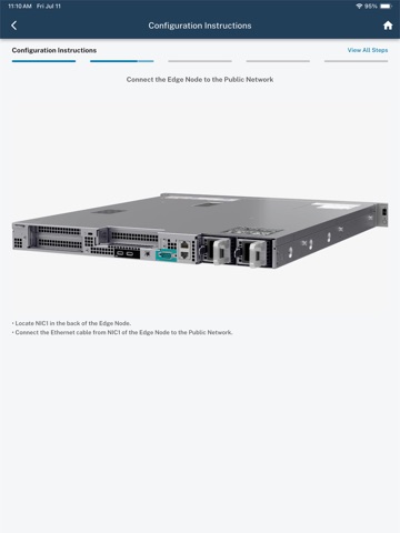 Edge Node Companion iPad screenshot