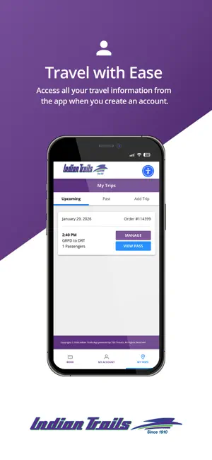 Indian Trails Bus screenshot 1