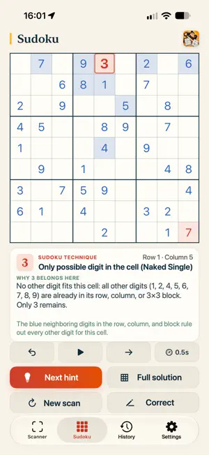 SudoFlash: AI Sudoku Scanner screenshot 4