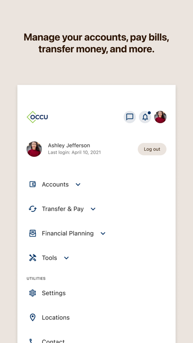MyOCCU Mobile Banking Screenshot