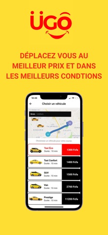 UGO Express: Livraisons, Taxis screenshot