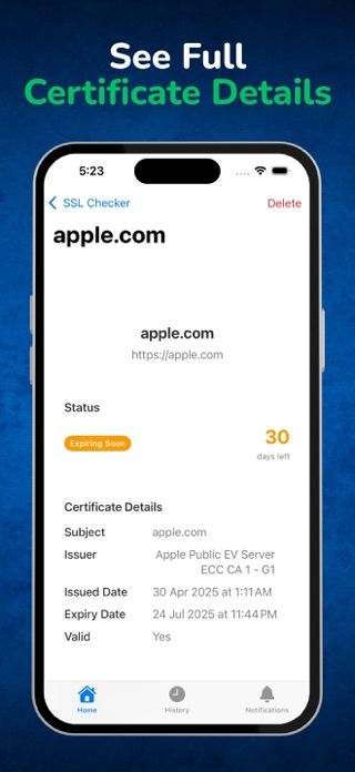 SSL Checker: SSL & HTTPS Screenshot 2 of 5