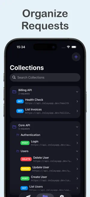 Relay: HTTP & REST Client screenshot 3