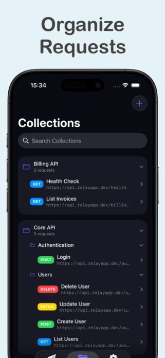 Relay: HTTP & REST Client Screenshot 3 of 6