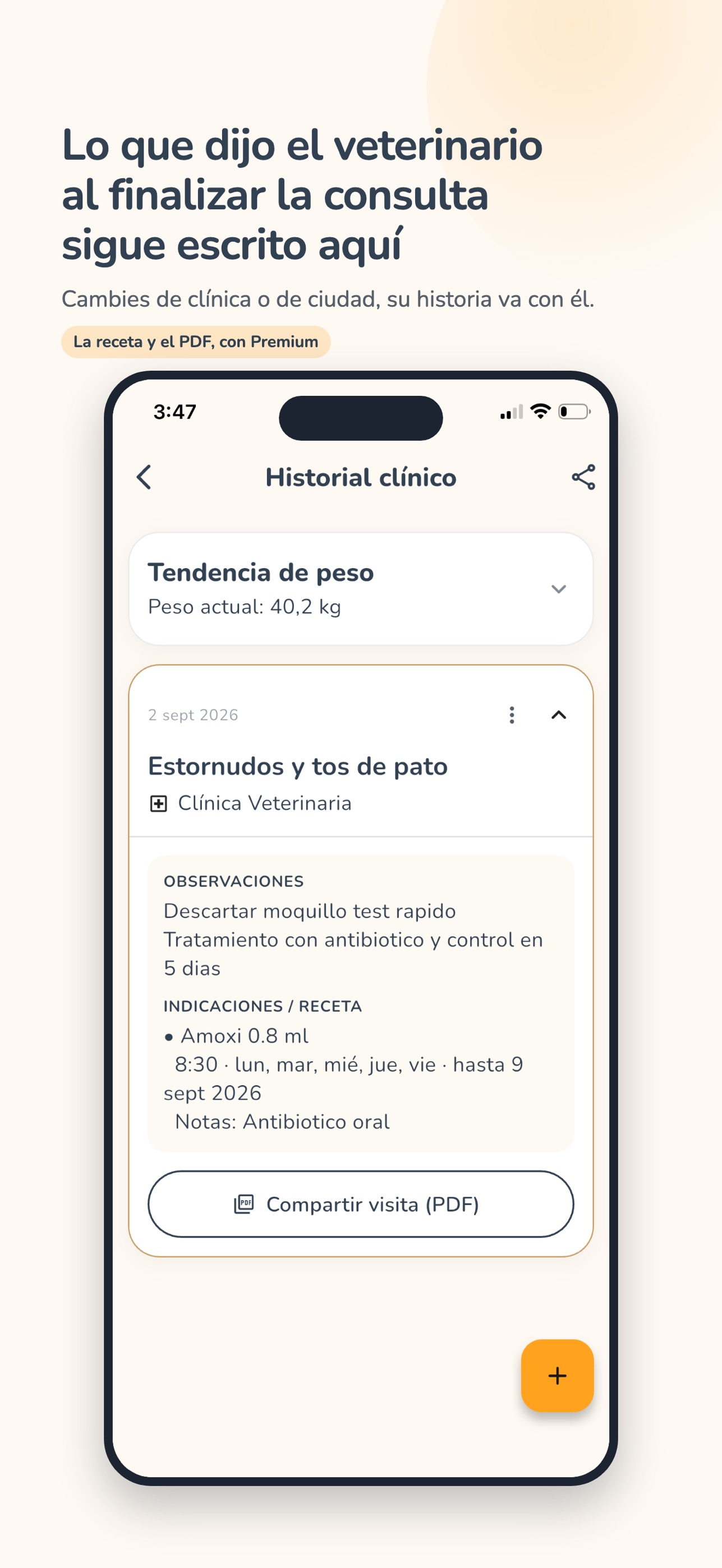Screenshot 3 of WawkiPet: carnet y salud