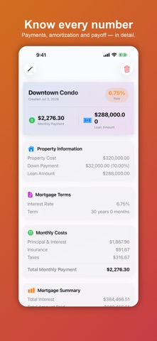 Easy Mortgages screenshot