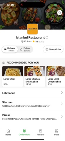 Istanbul Restaurant, Screenshot 2 of 4