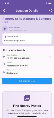 MapKeep - Your Location Saver screenshot