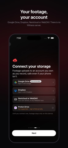 Witness: Caméra Pour Police iPhone screenshot 6