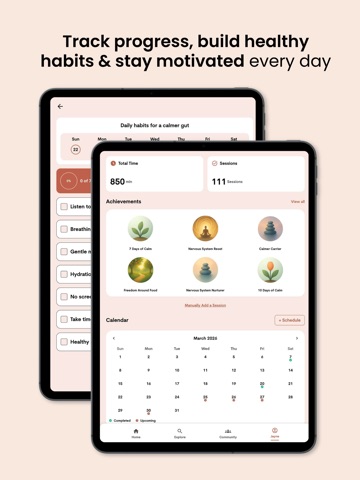 The Calm Gut: IBS Hypnotherapy iPad screenshot