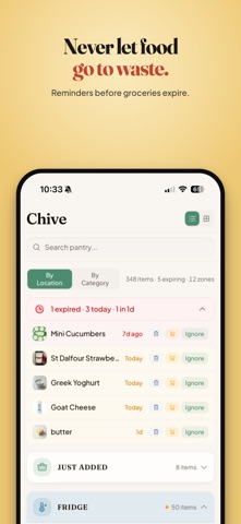 Chive: Pantry & Meal Planner Screenshot 6 of 10