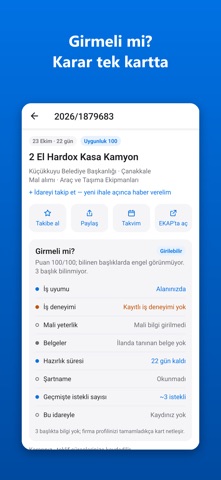 İhaleKap – Kamu İhale Takibi screenshot 2
