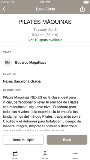 Nexes Pilates screenshot 3