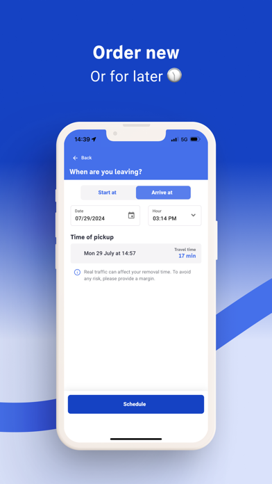 LeCab - Book a ride ! iPhone screenshot 3 - Travel app