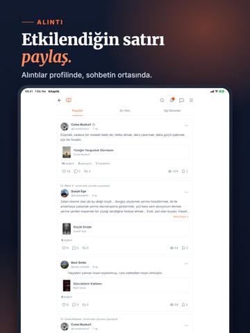 Kitaptik: Write & Read Stories iPad screenshot 6