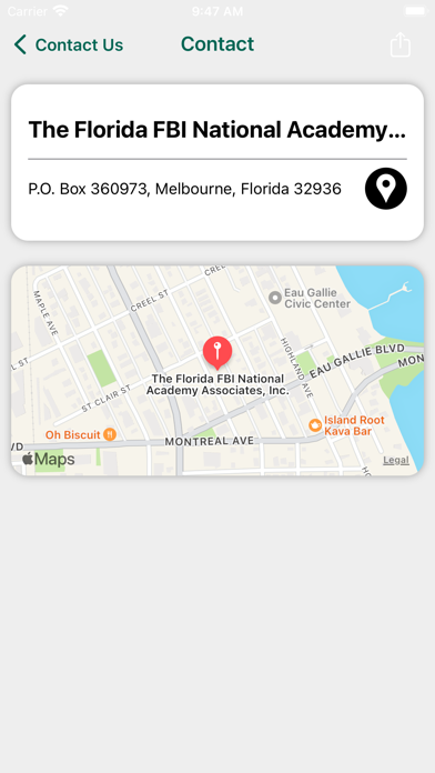 Florida FBINAA Screenshot
