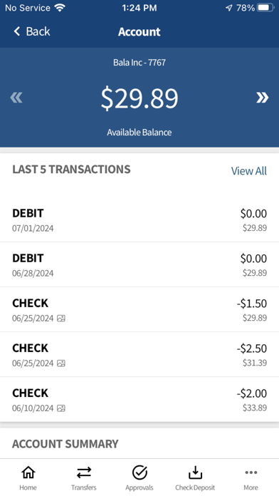 RBT Business Screenshot
