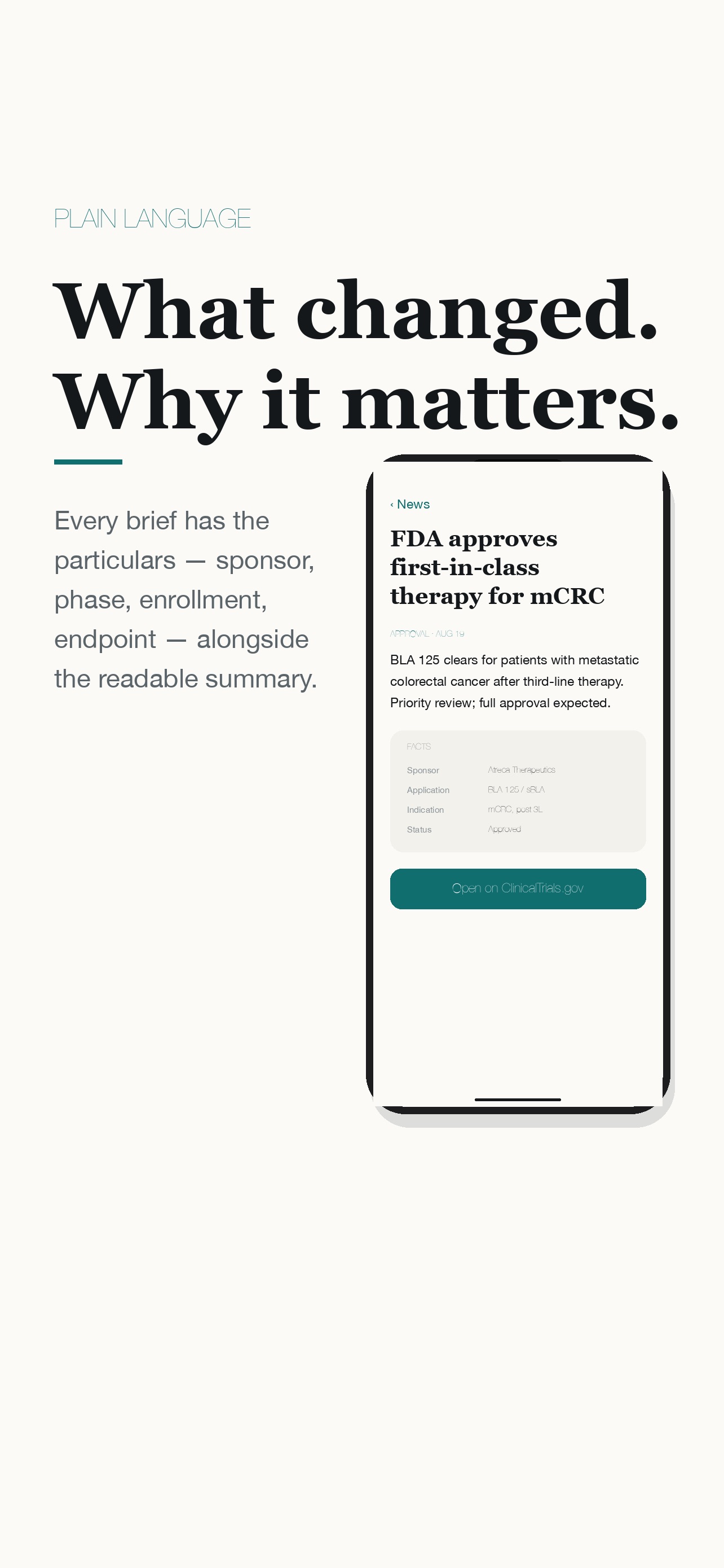 Screenshot 2 of TrialDaily: Pipeline Briefs