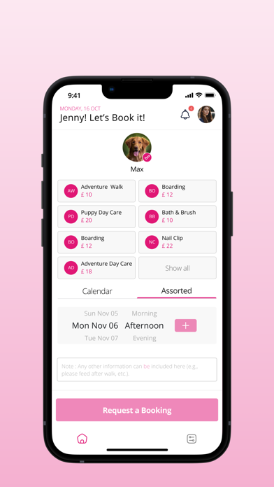 K9 Adventures App Screenshot