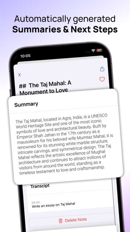 Flow AI: Voice Note Taker App