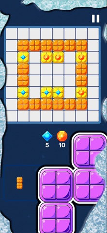 Blocky Shape Puzzle screenshot