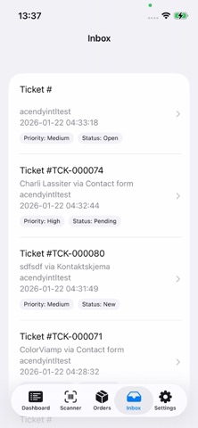 Mystore Admin screenshot