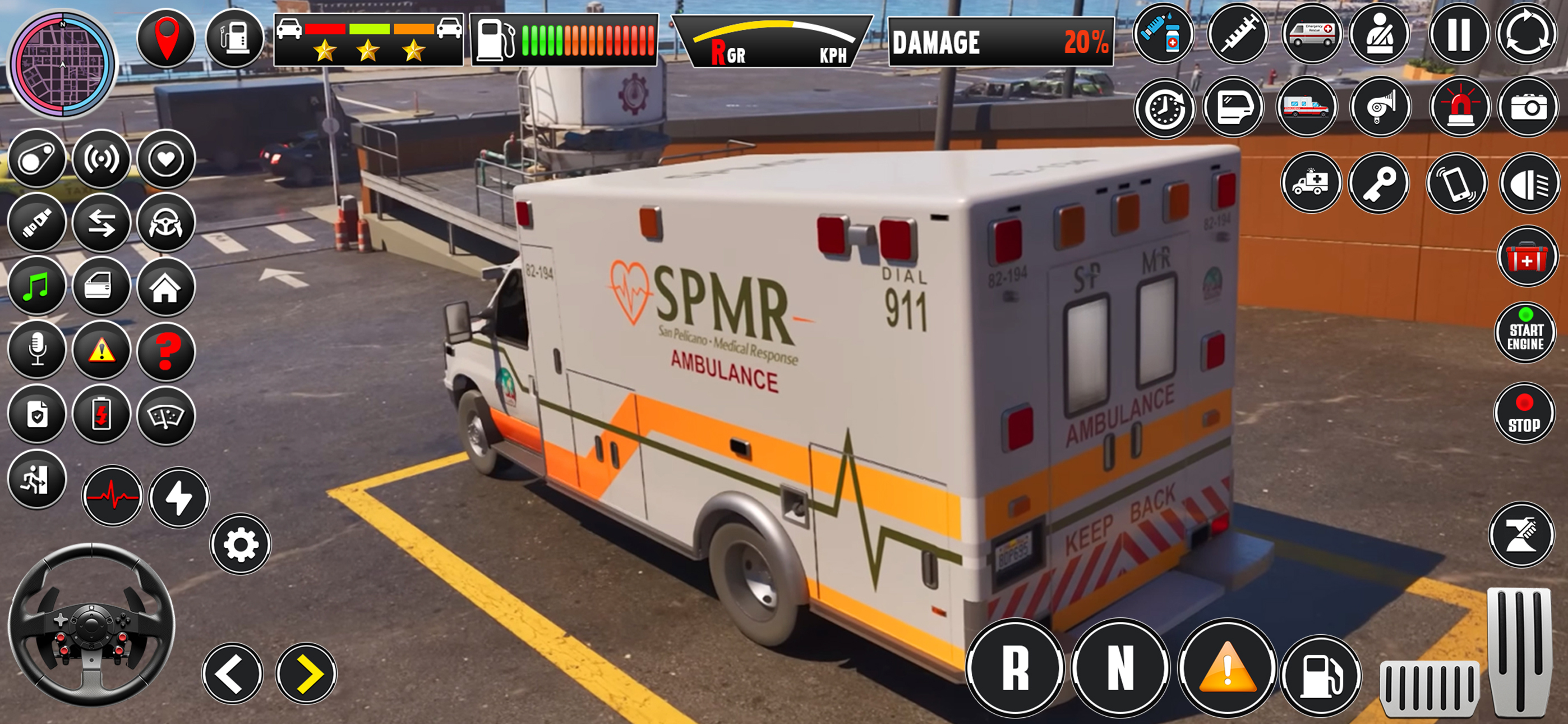 Ambulance Rescue Drive Game 3D