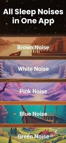 Brown Noise for Sleep: Brw iPhone screenshot