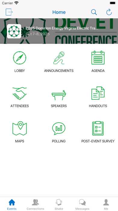 DE Meetings iPhone screenshot 3 - Business app