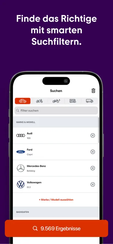 mobile.de: Autos kaufen & mehr screenshot 4 of 7