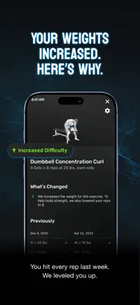 Fitness AI Gym Workout Planner: Screenshot 3 von 8