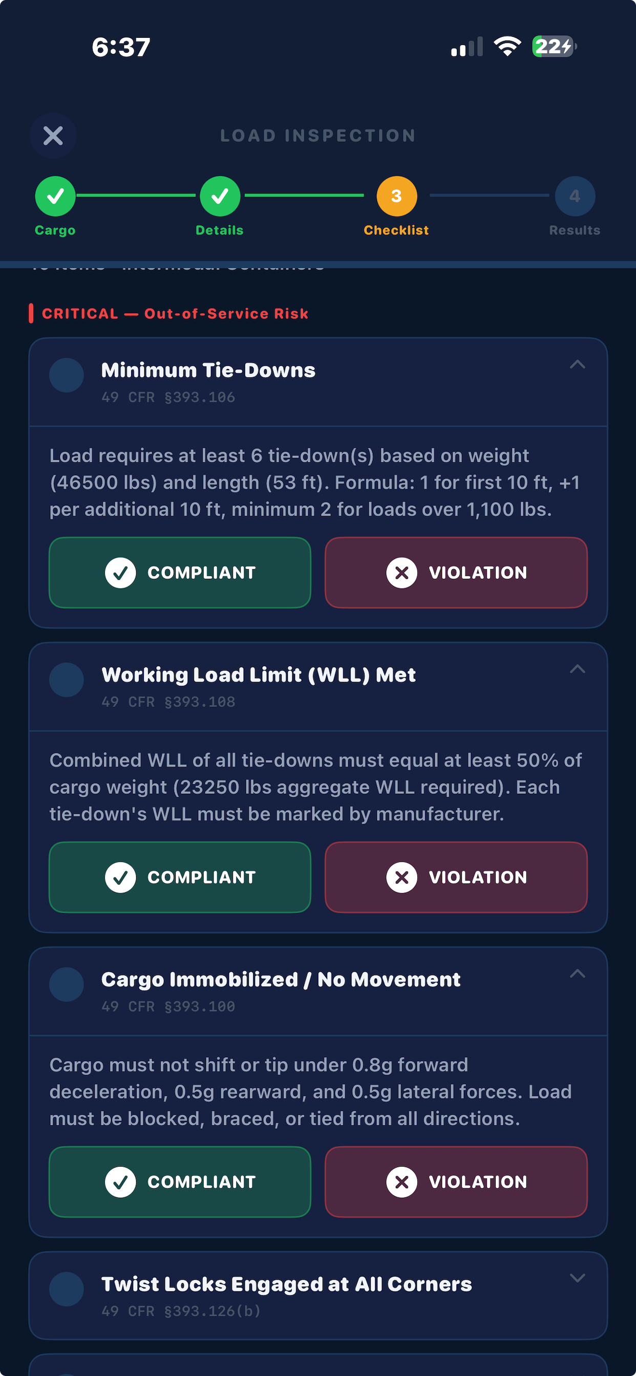 Cargo-Pro screenshot 4