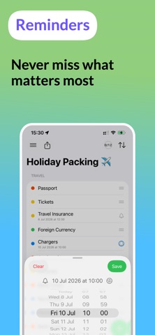 CheckList • Lists & Tasks Screenshot 5 of 10