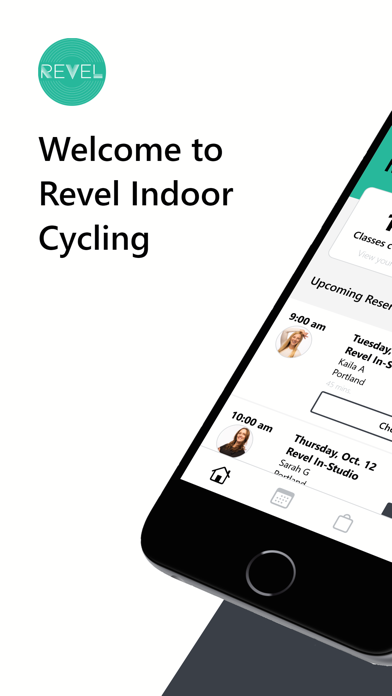 Revel Indoor Cycling iPhone screenshot 1 - Health & Fitness app