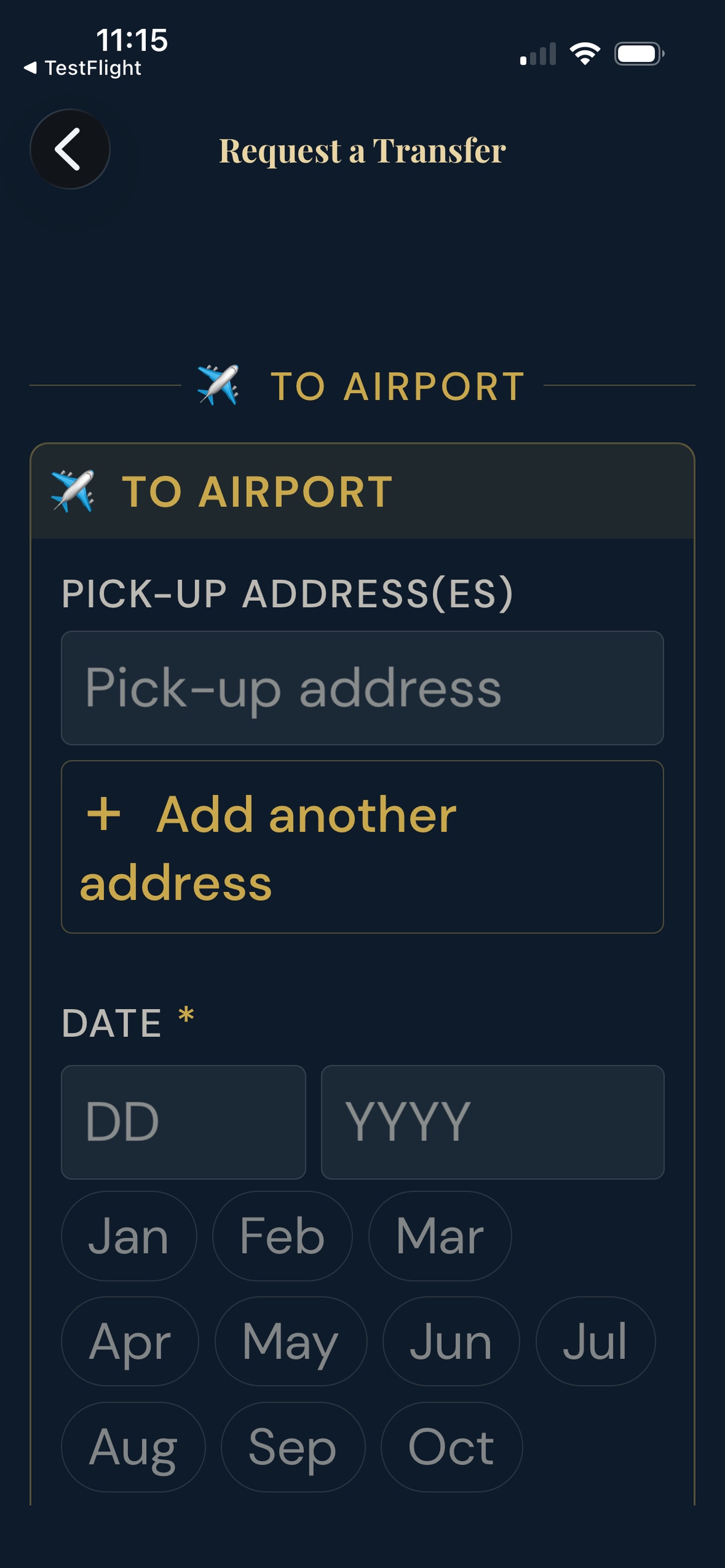 Screenshot 1 of MCTS Booking