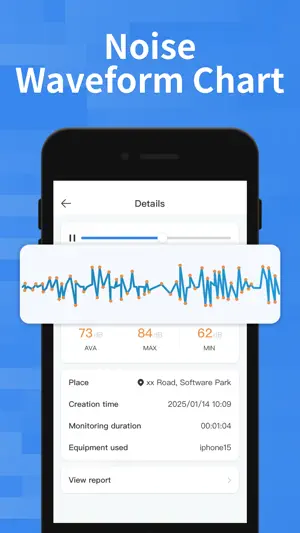 Sound noise decibel meter screenshot 2